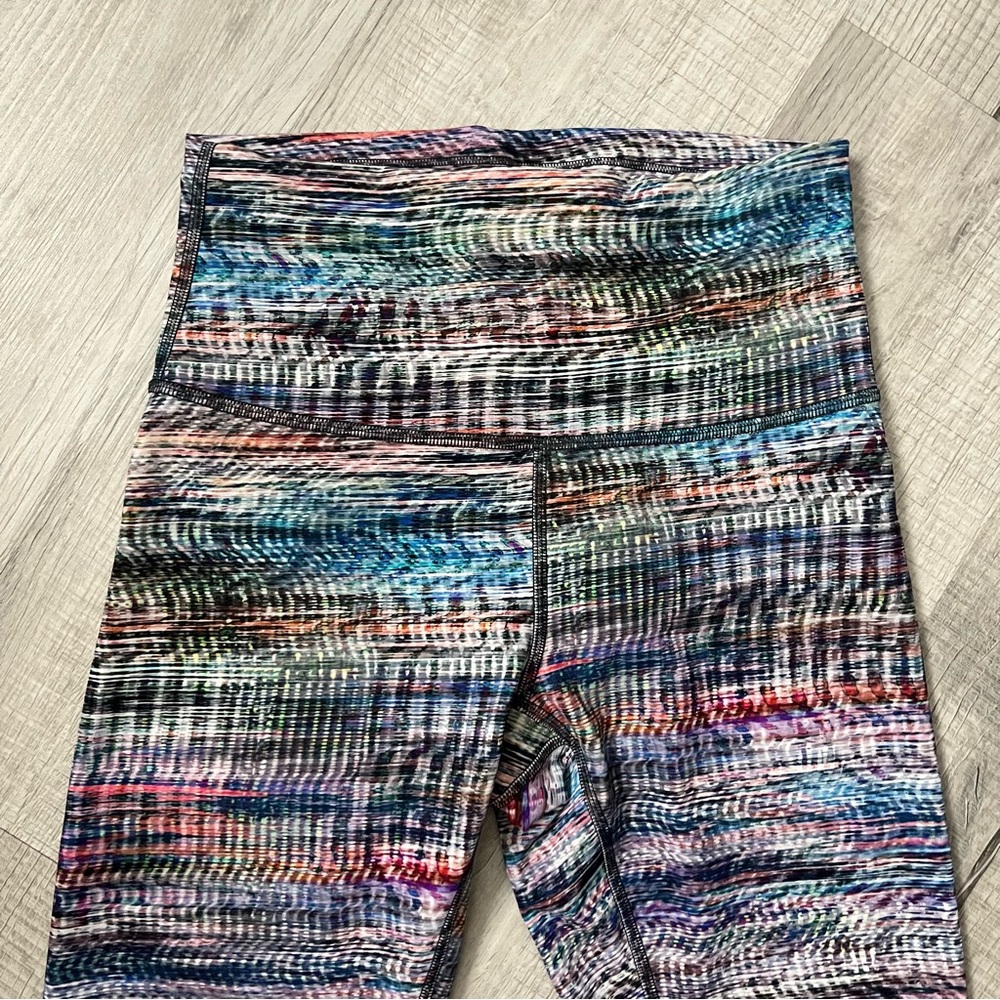 NEW LULULEMON Wunder Train High-Rise Tight Digital Oasis White Multi Size 6 - Picture 7 of 13